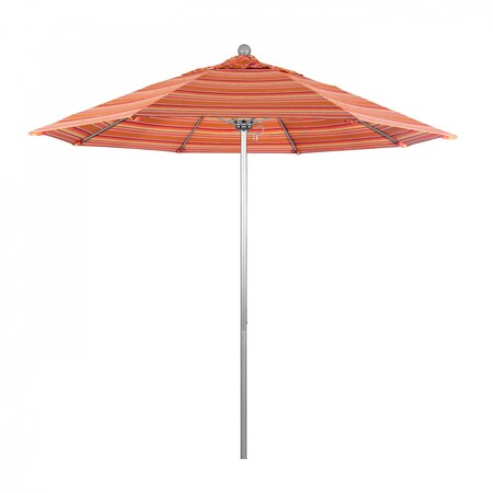 California Umbrella Patio Umbrella, Octagon, 103" H, Sunbrella Fabric, Dolce Mango 194061005675