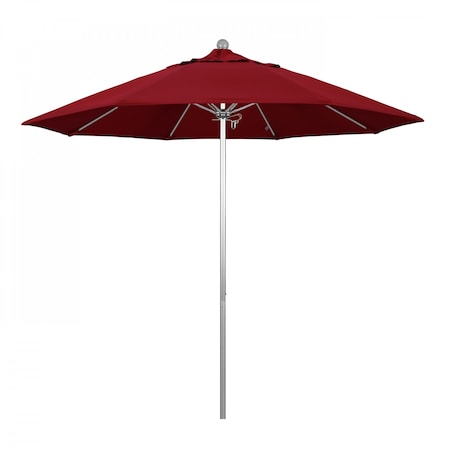 California Umbrella Patio Umbrella, Octagon, 103" H, Olefin Fabric, Red 194061005835