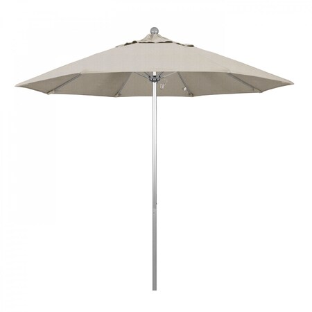 March Patio Umbrella, Octagon, 103" H, Olefin Fabric, Woven Granite 194061005958