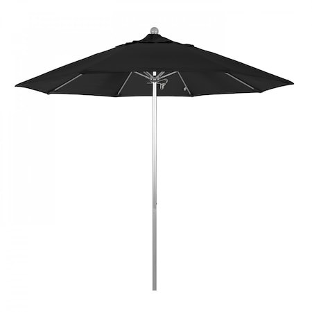 California Umbrella Patio Umbrella, Octagon, 103" H, Pacifica Fabric, Black 194061006047