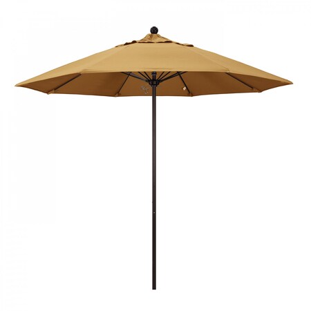 California Umbrella Patio Umbrella, Octagon, 103" H, Sunbrella Fabric, Wheat 194061006382