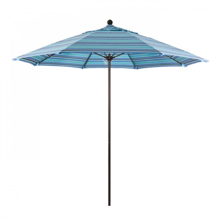 California Umbrella Patio Umbrella, Octagon, 103" H, Sunbrella Fabric, Dolce Oasis 194061006580