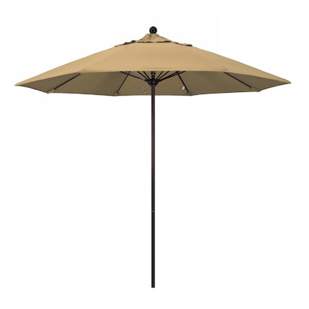 California Umbrella Patio Umbrella, Octagon, 103" H, Olefin Fabric, Champagne 194061006801