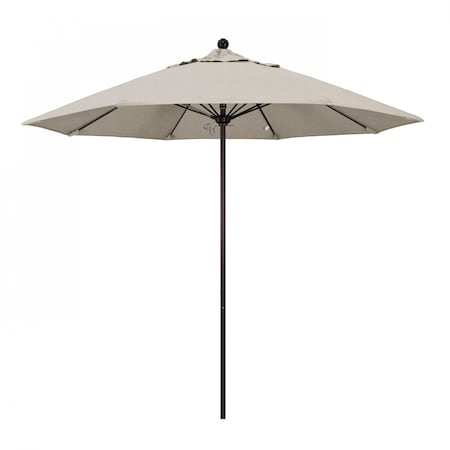 California Umbrella Patio Umbrella, Octagon, 103" H, Olefin Fabric, Woven Granite 194061006856