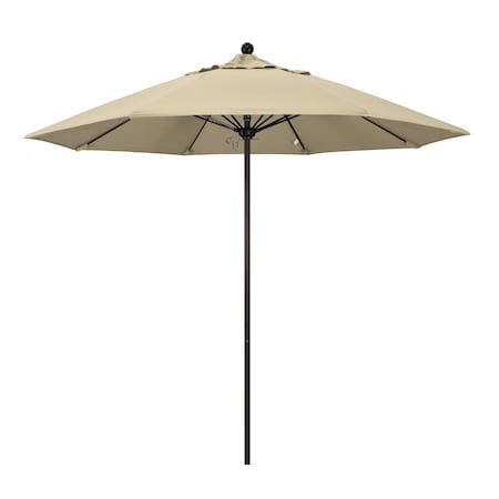 California Umbrella Patio Umbrella, Octagon, 103" H, Pacifica Fabric, Beige 194061006993