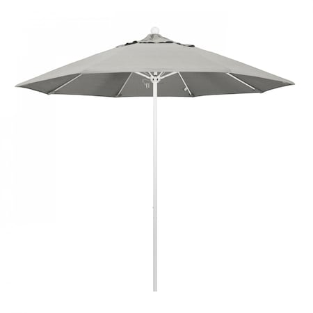 California Umbrella Patio Umbrella, Octagon, 103" H, Sunbrella Fabric, Granite 194061007181