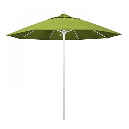 California Umbrella Patio Umbrella, Octagon, 103" H, Sunbrella Fabric, Macaw 194061007341