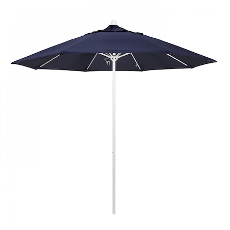California Umbrella Patio Umbrella, Octagon, 103" H, Sunbrella Fabric, Navy 194061007365