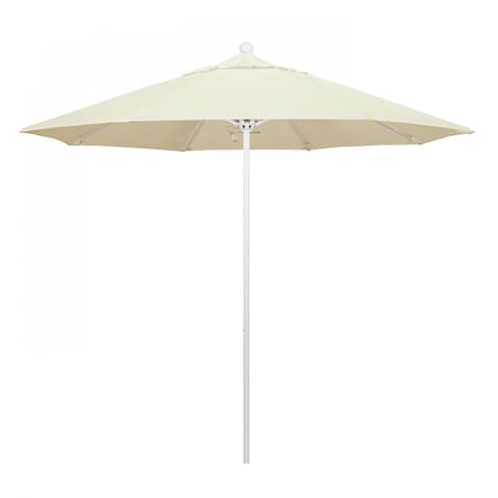 California Umbrella Patio Umbrella, Octagon, 103" H, Sunbrella Fabric, Canvas 194061007396