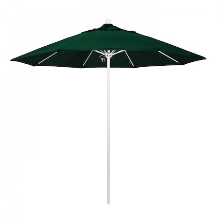 California Umbrella Patio Umbrella, Octagon, 103" H, Olefin Fabric, Hunter Green 194061007617
