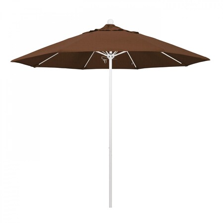California Umbrella Patio Umbrella, Octagon, 103" H, Olefin Fabric, Teak 194061007723