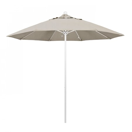 California Umbrella Patio Umbrella, Octagon, 103" H, Olefin Fabric, Woven Granite 194061007754