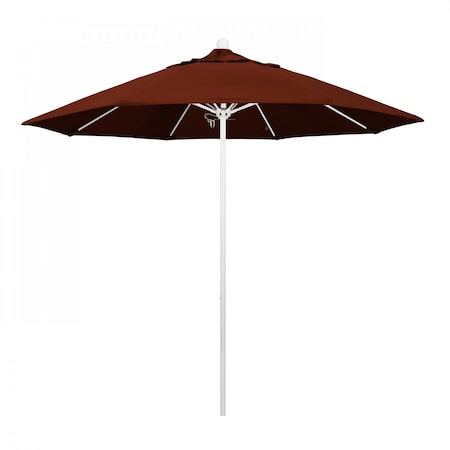 March Patio Umbrella, Octagon, 103" H, Pacifica Fabric, Brick 194061007945
