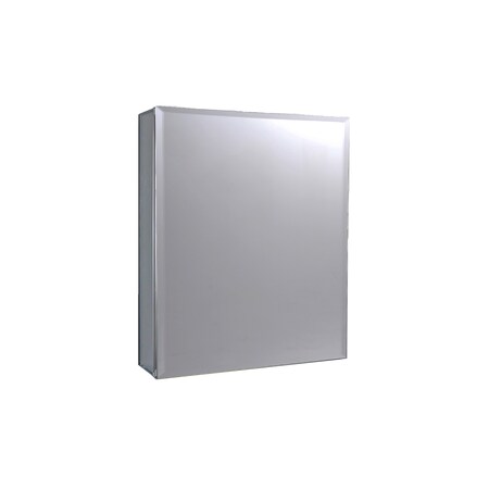 Ketcham 16" x 26" Surface Mounted/Recessed Beveled Edge Medicine Cabinet AL-1626BV