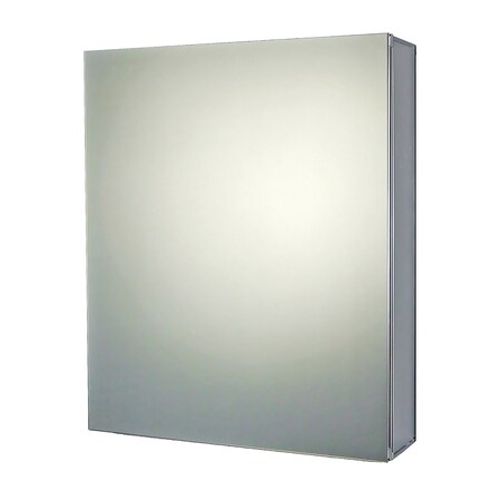 Ketcham 24" x 40" Surface Mounted/Recessed Polished Edge Medicine Cabinet AL-2440PE