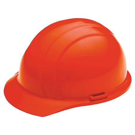 Deltaplus Hard Hat, Americana, Polyethylene, 4 Point Ratchet, Type 1, Class E, Hi-Vis Orange WEL19365HO