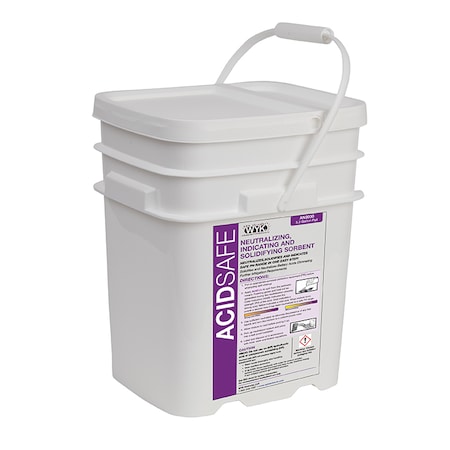 Wyk Acidsafe, 20 lb., 5.3 gal. Flip Top Pail AN3030