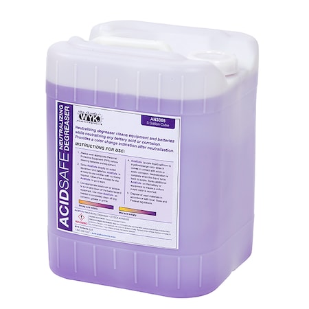 Wyk Acidsafe Liquid, Bulk Kit, 5 gal. Cube AN3305