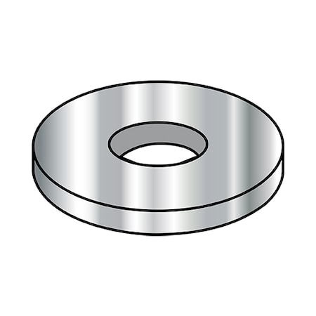 Zoro Select Internal Retaining Ring, Stainless Steel, Plain Finish, 3/8 in Bore Dia., 3000 PK AN960-C616L