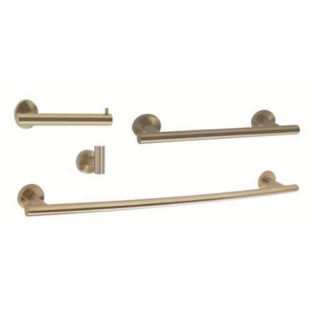 Amerock Arrondi Bathroom Kits Golden Champagne ARRONDIBBZ8