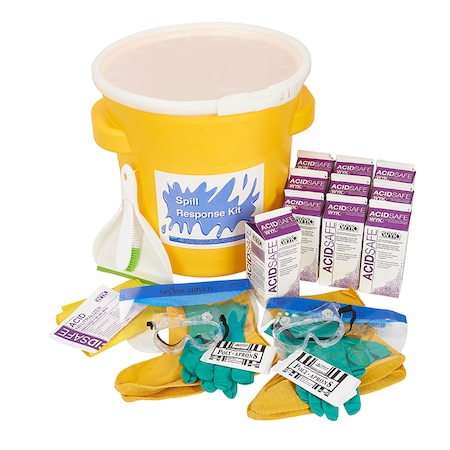Wyk Spill Kit, Acidsafe, 20 gal. lon Drum AS3120