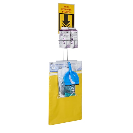 Wyk Spill Station, Acidsafe, Wall Mount, OSHA AS3200