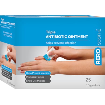 Aerosothe Triple Antibiotic 0.5GX25 ASTA25US