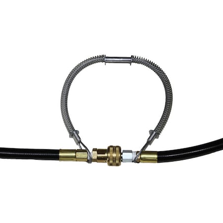 Air Systems Intl Whip Check Air Hose Safety Cable, Fits OD ASWHIPLN15