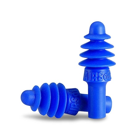 Honeywell Howard Leight Reusable TPE Uncorded Earplug, Flange Shape, 27, 500 PK AS-1