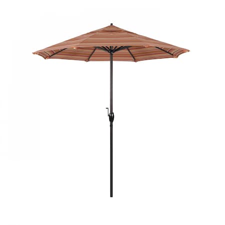Patio Umbrella, Octagon, 97.88"" H, Sunbrella Fabric, Dolce Mango -  CALIFORNIA UMBRELLA, 194061008379