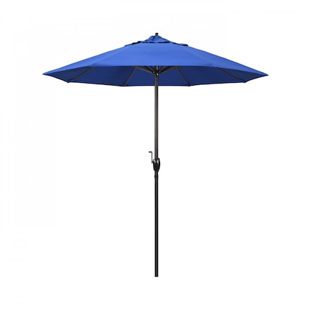 California Umbrella Patio Umbrella, Octagon, 97.88" H, Olefin Fabric, Royal Blue 194061008478