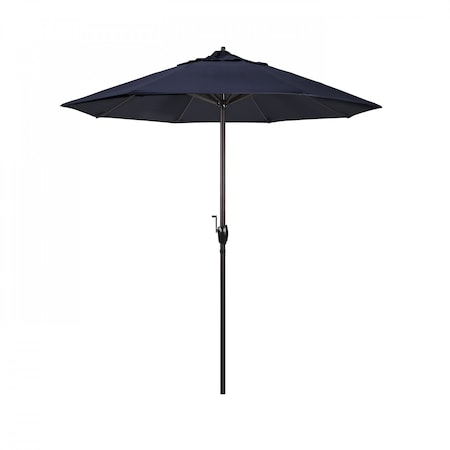 California Umbrella Patio Umbrella, Octagon, 97.88" H, Pacifica Fabric, Navy Blue 194061008799