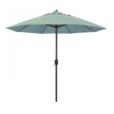 California Umbrella Patio Umbrella, Octagon, 102" H, Sunbrella Fabric, Spa 194061009031