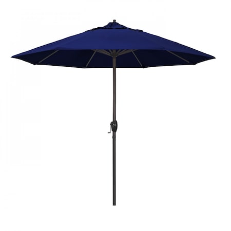 California Umbrella Patio Umbrella, Octagon, 102" H, Sunbrella Fabric, True Blue 194061009222
