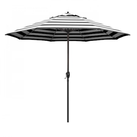 California Umbrella Patio Umbrella, Octagon, 102" H, Sunbrella Fabric, Cabana Classic 194061009314
