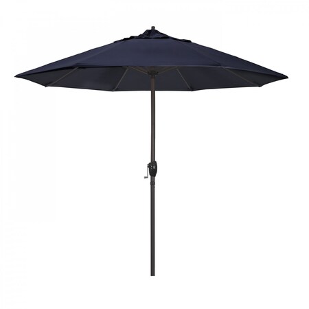 California Umbrella Patio Umbrella, Octagon, 102" H, Pacifica Fabric, Navy Blue 194061009697