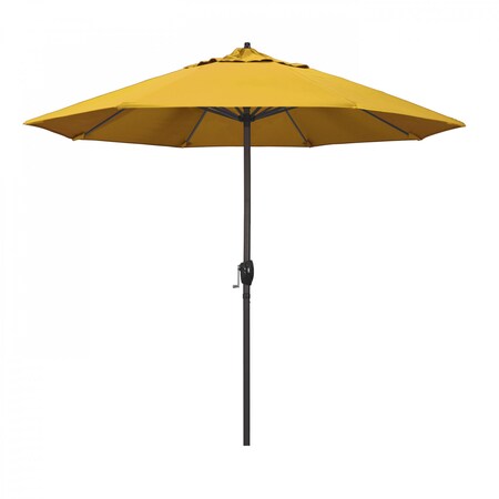 California Umbrella Patio Umbrella, Octagon, 102" H, Pacifica Fabric, Yellow 194061009741