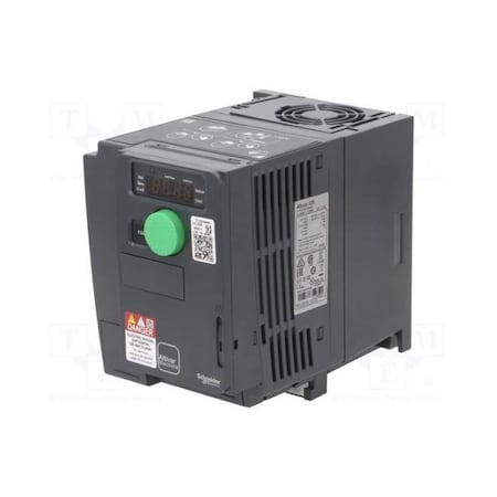 Schneider Electric Variable Frequency Drive, 1/2 HP, 1.5A ATV320U04N4C