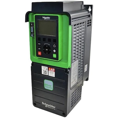Schneider Electric Variable FrequencyDrive, 480V, Black/Green ATV930U40N4