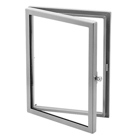 Nvent Hoffman Type 12 Hinged Window Kit, 12.00x12.00x1.49, Gray, Steel APWK1212H