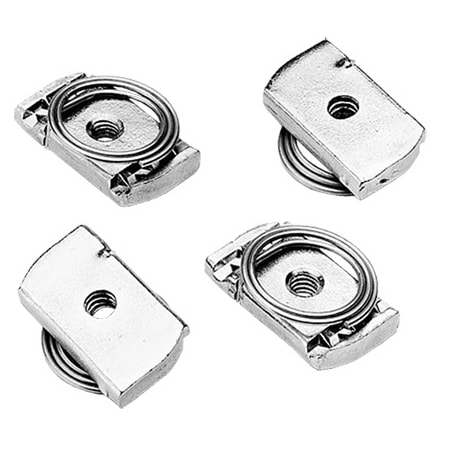 Nvent Hoffman Clamping Nut Package, 1/4-20, Steel APS1420CN