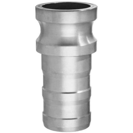 Usa Industrials Cam and Groove Fitting, Aluminum, E, 1/2" Adapter x 1/2" Hose Shank BULK-CGF-133