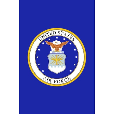 Annin Flagmakers Flag, USAF Seal, Garden, 12" x 18" 379404