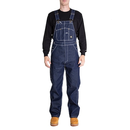 Berne Bib, Overall, Original, Unlined, 42x30, 30 in. Inseam, Denim, 42 in. X 30 in. B1212