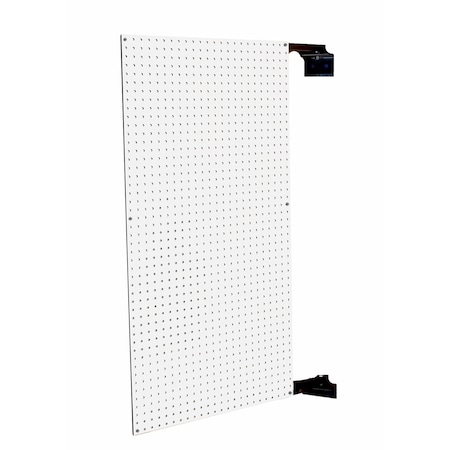 Triton Products 24" x 48" XtraWall HDF Pegboard White B1-W