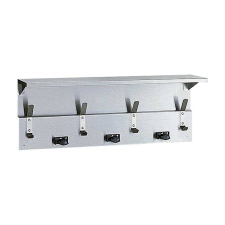 Bobrick B23934 Satin Stainless Steel Tool Holder B239X34