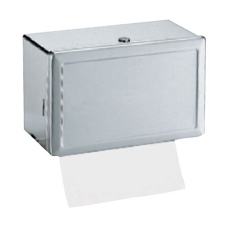 Bobrick Mounted Dispenser W/Top Cylinder Lock for Single Fold, SS B263