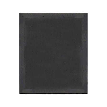 Buyers Products Mudflap, Rubber, Extra HD, Blk, 24" x 30", PK2, 2 PK B30LXP