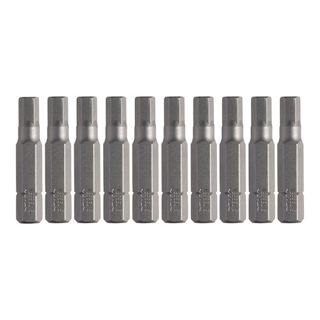 Vessel Insert Bit 1/4" Hex, H5x33.3H, PK10 B33H5333H