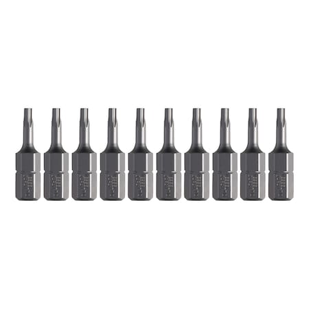 Vessel Insert Bit 1/4" Hex, T10x25.4H, PK10 B33T10254H